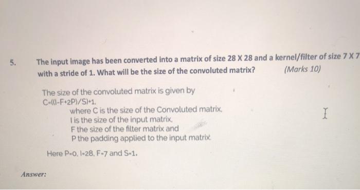 Solved The Input Image Has Been Converted Int Solutioninn