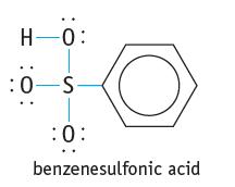 H-0: :0-S :0: benzenesulfonic acid