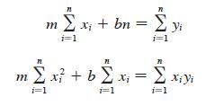 m  xi + bn i=1 71 m 2 x + b 2 x T i=1 i=1 =   i=1 yi = 2x i=1 Xi)