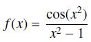 f(x) = cos(x) x - 1