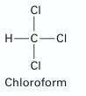 CI H-C-CI CI Chloroform