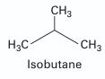 HC CH3 -CH3 Isobutane