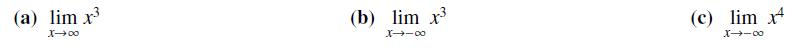(a) lim x 00-X (b) lim x 00-7x (c) lim x X118