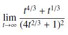 14/3+1/3 lim 100 (412/3 + 1)2