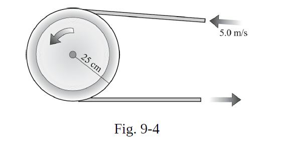 25 cm Fig. 9-4 5.0 m/s