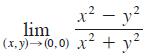 x2 - 2 lim (x,y) - (0,0) x2 +