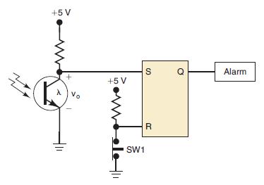 +5 V Vo +5 V SW1 S R Q Alarm