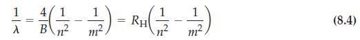 = RH 1-(-2)-(-2) m = 4/1 B n (8.4)