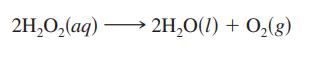 2HO(aq)  2HO(1) + O(g)