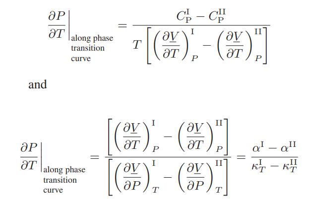 and  T  T along phase transition curve along phase transition curve  -  I T r[(@); - ()"] - P I  [(x),   P I