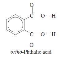 O C-0-H C-O-H -0- O ortho-Phthalic acid