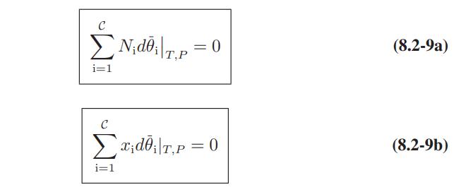 C Nidir p = 0 i=1 C ;di; p = 0 = i=1 (8.2-9a) (8.2-9b)