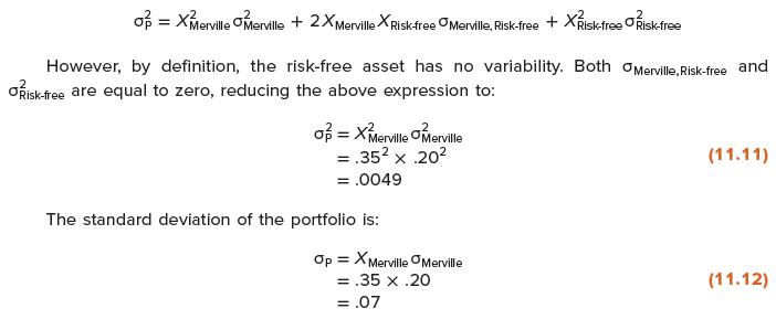 op = X Merville Merville + 2X Merville X Risk-free Merville, Risk-free + XRisk-free Risk-free However, by