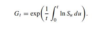 Gt= exp(- [' in S, du). S In Su 0