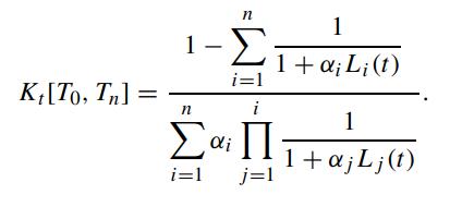 .[To, Th] 1- - n - i=l i n ;  i=1 j=1 1 1 + a;L;(t) 1 +a;L;(t)