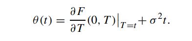 : ; (0, T) =r+ ot. a F aT 0(t) =