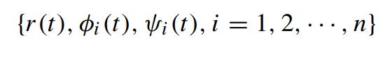 {r(t), i (t), V (t), i = 1, 2,   , n}