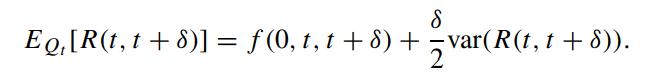 8 Eq, [R(t, t+8)] = f(0, t, t + 8) + var(R(t, t+8)). 2