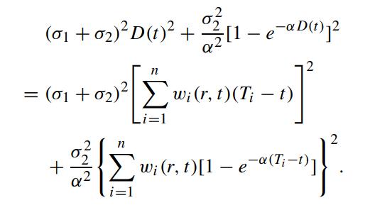 ( +)?D()* + gul  e-Dup [1 - - ( + 62) w;(r, t)(T;  1) + +   ; (r, t)[1  e-a(T;-1) i= 2