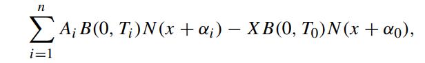 n AB(0, T;)N(x + ;)  XB(0, T)N(x +o), i=1