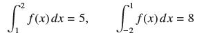 Si se f(x) dx = 5, [ f(x f(x) dx = 8