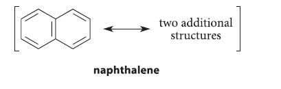 two additional structures naphthalene