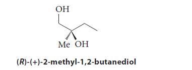 OH Me OH (R)-(+)-2-methyl-1,2-butanediol