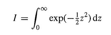 J = ] = exp(-1/z) dz