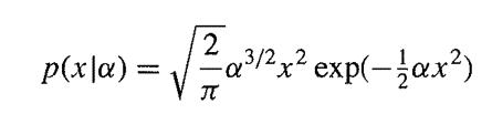 p(x|a) = 2 /=7a/x exp(-1x) X 2