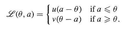 L(0, a) u(a - 0) v (0 - a) if a  0 if a > 0.