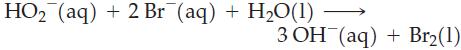 HO(aq) + 2 Br (aq) + HO(1) 3 OH (aq) + Br(1)