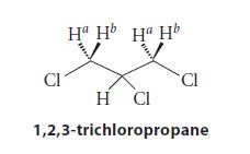 Cl Ha Hb Ha Hb CI H CI 1,2,3-trichloropropane