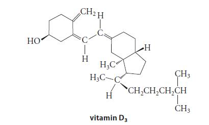 HO CHH H HC HC- H H vitamin D3 CH3 CHCHCHCH T CH 3