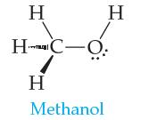 H HC-O. H H Methanol