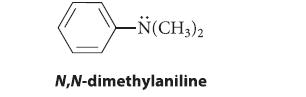 -N(CH3)2 N,N-dimethylaniline