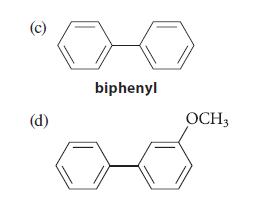 (c) (d) biphenyl OCH 3