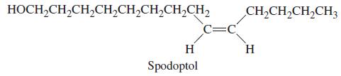 HOCHCHCHCHCHCHCHCH2 CH,CH,CH,CH3 H Spodoptol C=C H