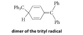 PhC H Ph Ph dimer of the trityl radical