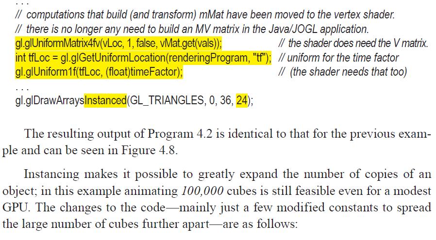 // computations that build (and transform) mMat have been moved to the vertex shader. // there is no longer