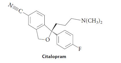 N=C- Citalopram -N(CH3)2 F