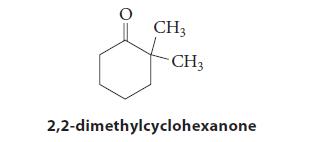 CH3 CH3 2,2-dimethylcyclohexanone