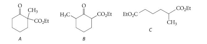 A CH3 -COEt H3C. B COEt EtO2C  .COzEt CH3