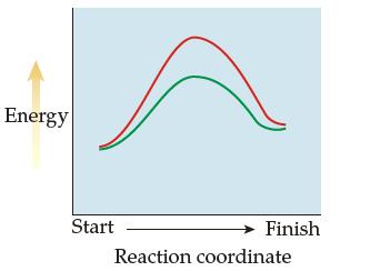 Energy Start Finish Reaction coordinate