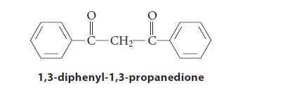 C-CH-C- 1,3-diphenyl-1,3-propanedione
