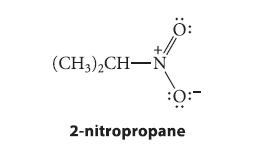 (CH3)2CH-N : :0:- 2-nitropropane