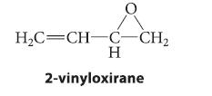 HC=CH-C-CH H 2-vinyloxirane