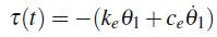 T(t) = (ke01+ Ce01)