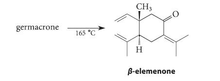 germacrone 165 C CH3 m H -elemenone