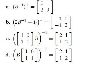01 23 a. (B-)T [ ] b. (28-1) = [12] T 10 (HD)-[R] B 1 1 C. 10 21 12 10 21 d. ([1])" - [2] B 12