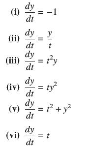 (i) | 7 (D) || || 4 (9) (vi) " = = =   F+ =t